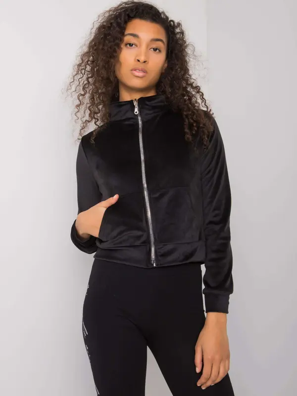 RUE PARIS Sweatshirt-RV-BL-7303.98P-black