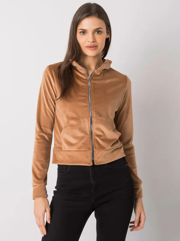RUE PARIS Sweatshirt-RV-BL-7303.98P-camel