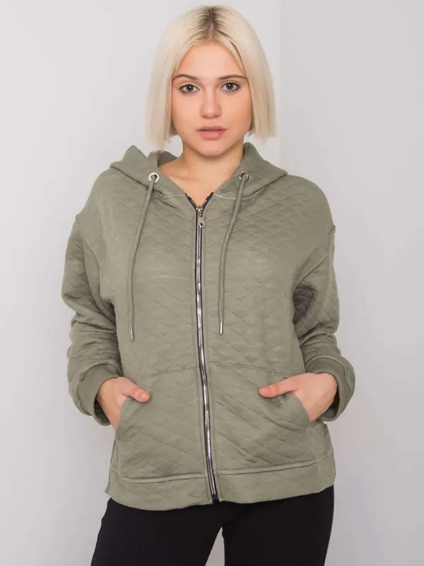 BASIC Feel Good Sweatshirt-RV-BL-7451.23-khaki