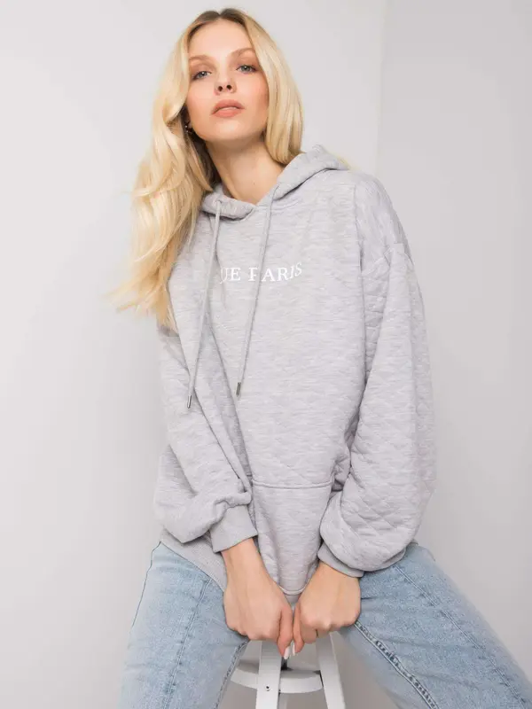 RUE PARIS Sweatshirt-RV-BL-7452.16-gray