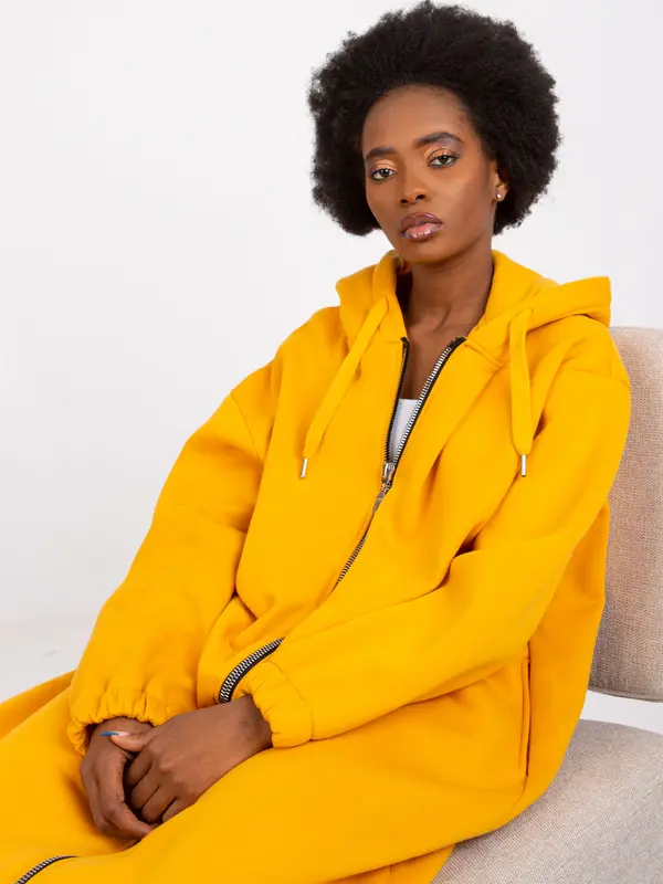 RUE PARIS Sweatshirt-RV-BL-7464.97P-light orange