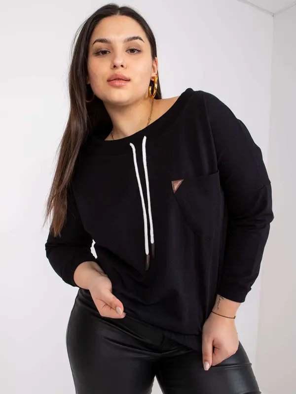 RELEVANCE Sweatshirt-RV-BL-7495.12-black