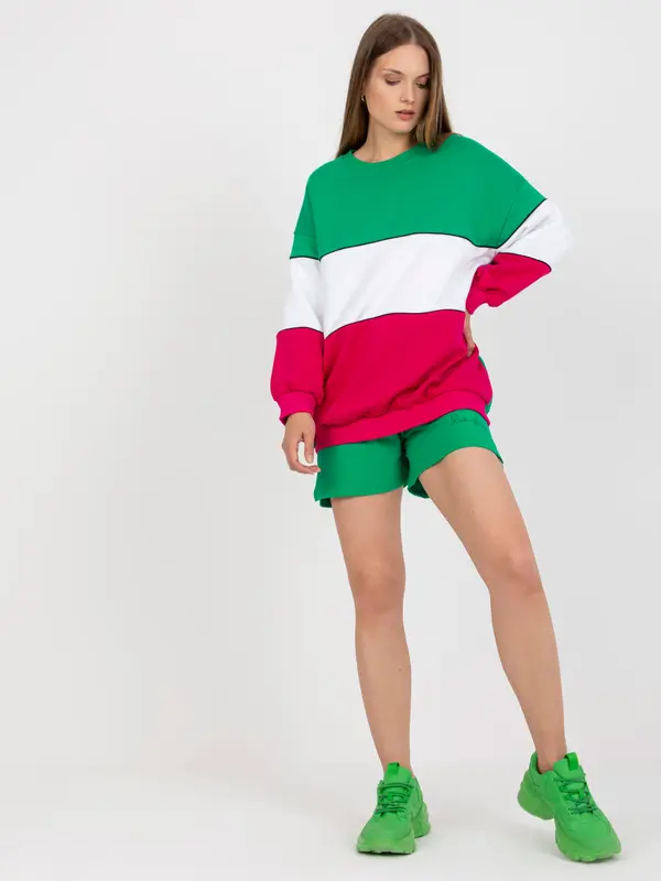 RUE PARIS Sweatshirt-RV-BL-8013.12-green