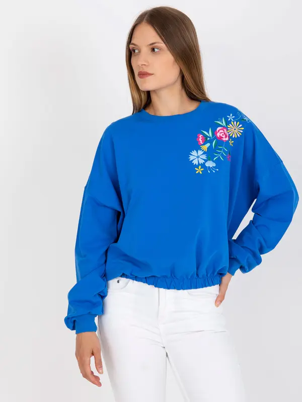 RUE PARIS Sweatshirt-RV-BL-8058.94-dark blue