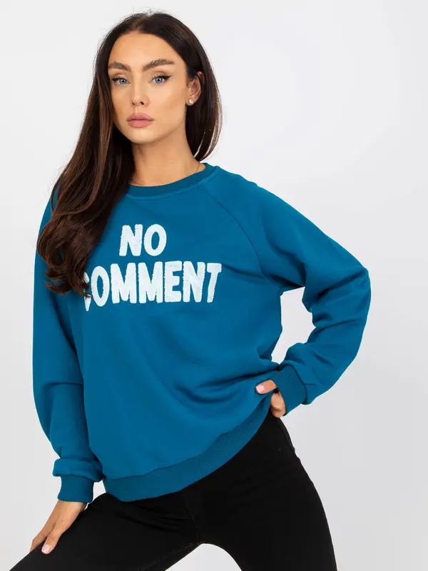 RUE PARIS Sweatshirt-RV-BL-8076.13-sea