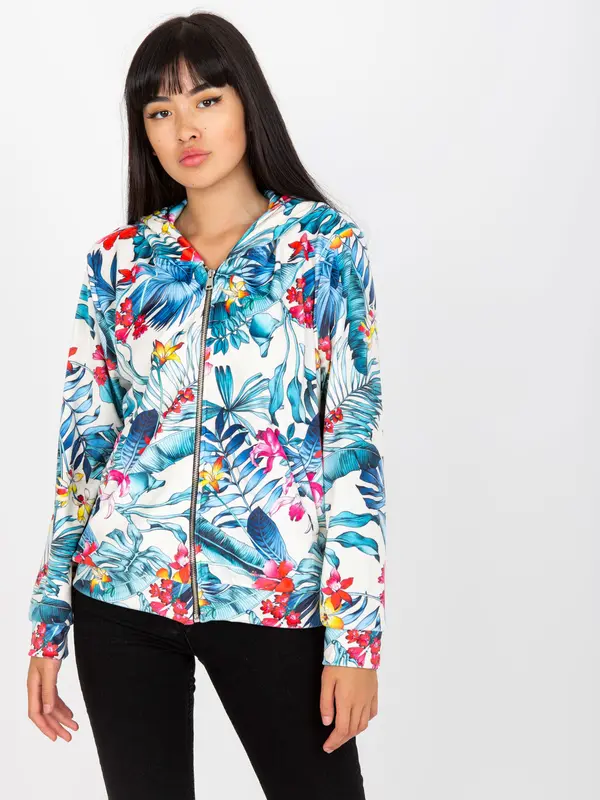 RUE PARIS Sweatshirt-RV-BL-8120.69P-white-blue