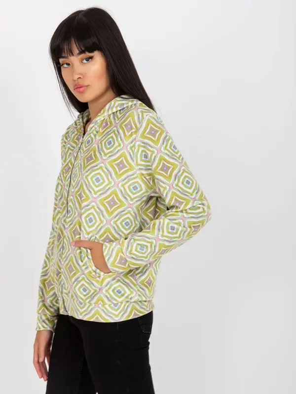 RUE PARIS Sweatshirt-RV-BL-8187.28-lime green
