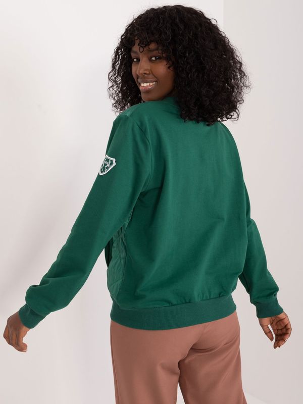 RELEVANCE Sweatshirt-RV-BL-8223.05-dark green