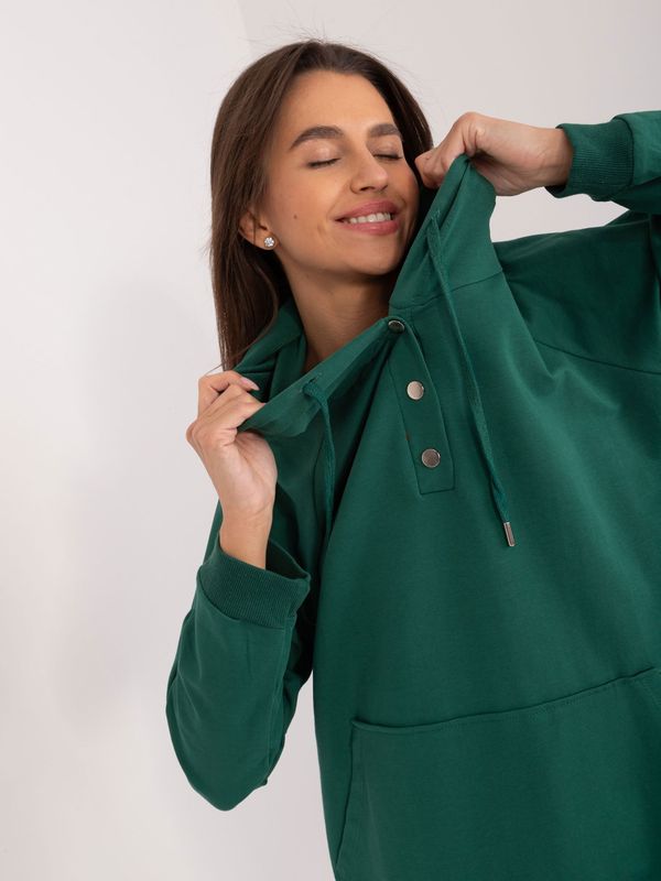 RELEVANCE Sweatshirt-RV-BL-8269.27-dark green