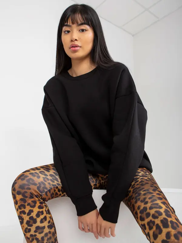 RELEVANCE Sweatshirt-RV-BL-8360.80P-black