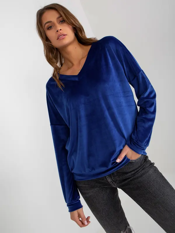 RELEVANCE Sweatshirt-RV-BL-8441.07P-cobalt