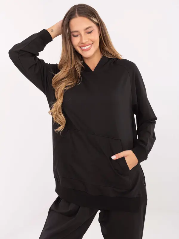RELEVANCE Sweatshirt-RV-BL-A168.18-black