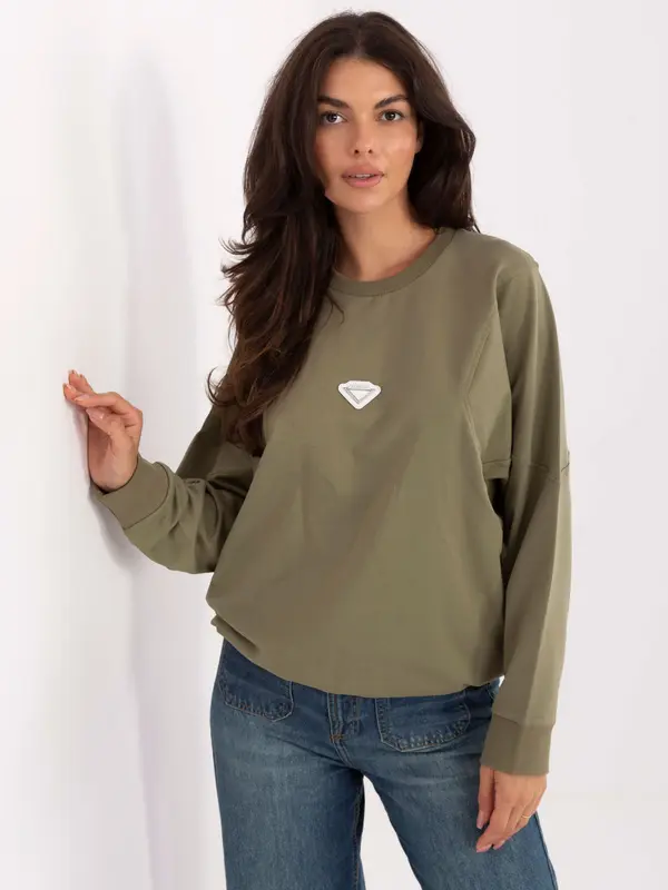 RUE PARIS Sweatshirt-RV-BL-A877.19P-khaki