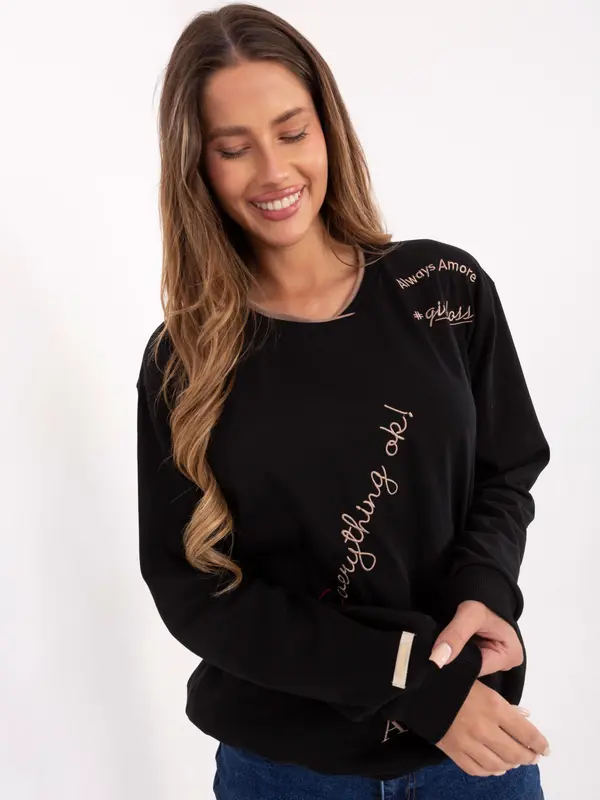 RELEVANCE Sweatshirt-RV-BL-A968.00-black