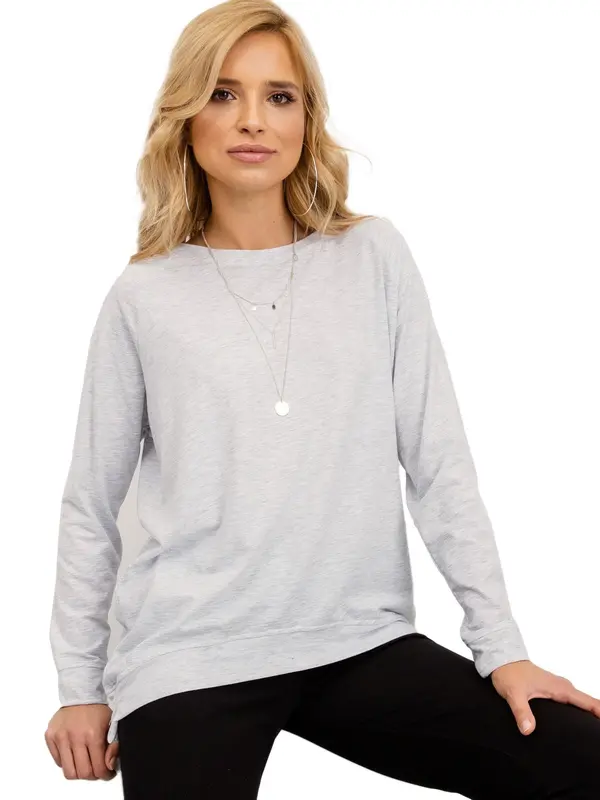 BASIC Feel Good Sweatshirt-RV-BZ-5228.16-light gray