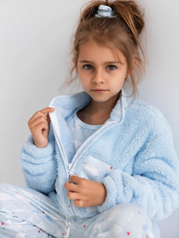 Sensis Sweatshirt Sensis Blue Dream Kids length 134-152 blue 050