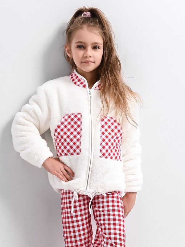 Sensis Sweatshirt Sensis Perfect Kids Girls length/r 110-128 cream 001