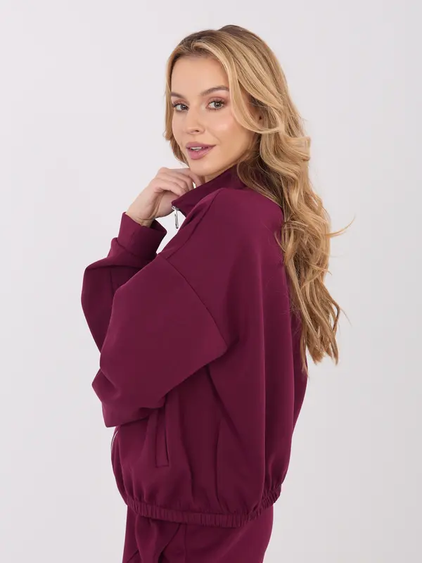 Factory Price Sweatshirt-SM-BL-A1562.33-burgundy