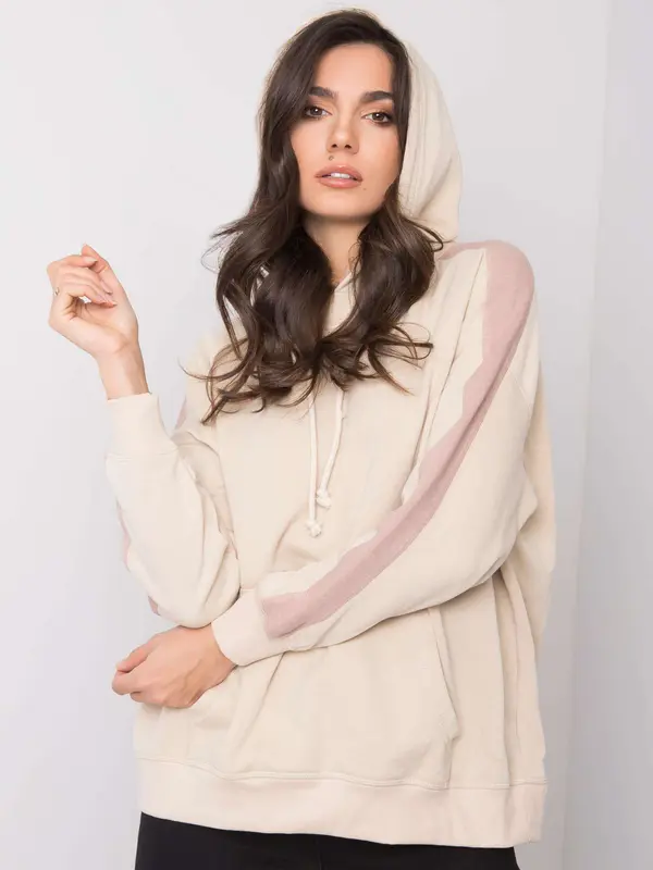NieZnaszMnie Sweatshirt-TW-BL-G-078.16-beige