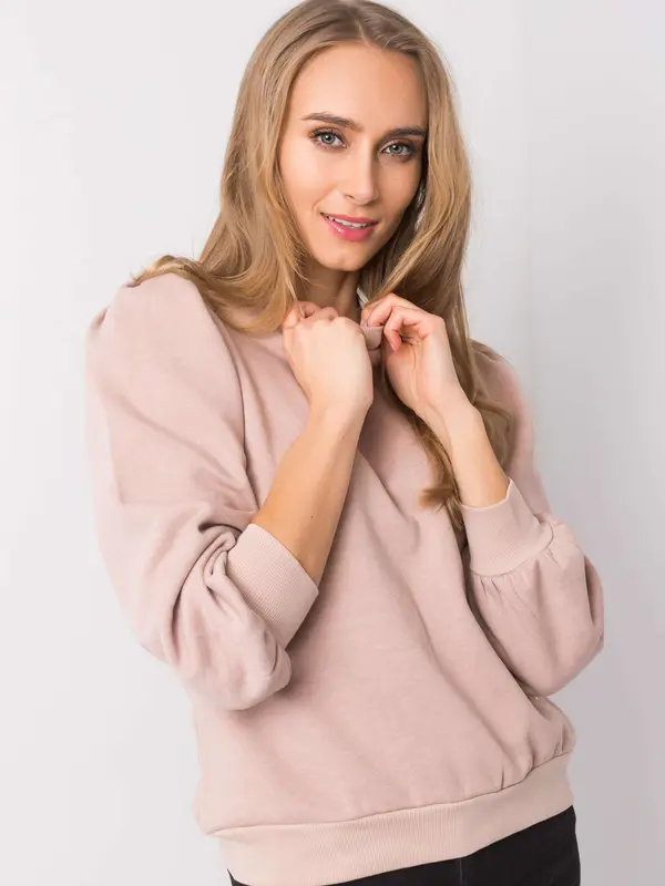 NieZnaszMnie Sweatshirt-TW-BL-G-079.18-beige