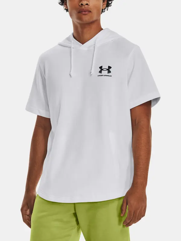 Under Armour Sweatshirt Under Armour UA Rival Terry Nov SS HD-WHT - Men