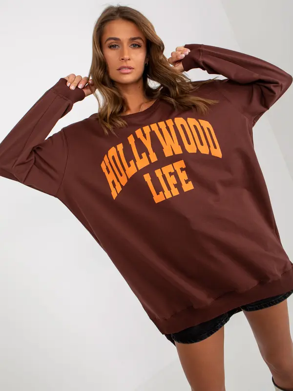 Vikki Sweatshirt-VI-BL-3102.01P-brown-orange
