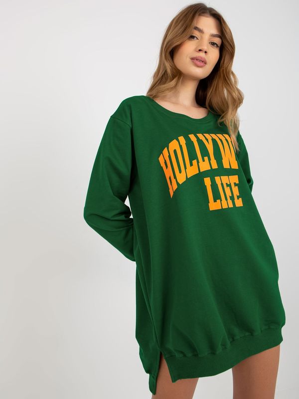 Vikki Sweatshirt-VI-BL-3102.01P-green-orange