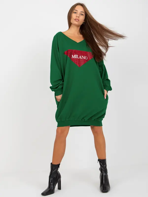 VITON Sweatshirt-VI-BL-3113.73P-dark green