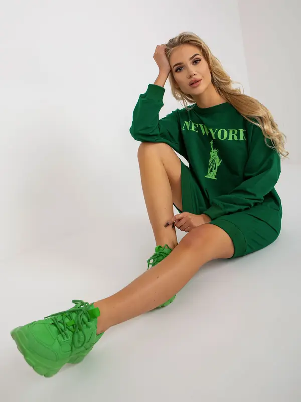 VITON Sweatshirt-VI-BL-3212.15X-dark green