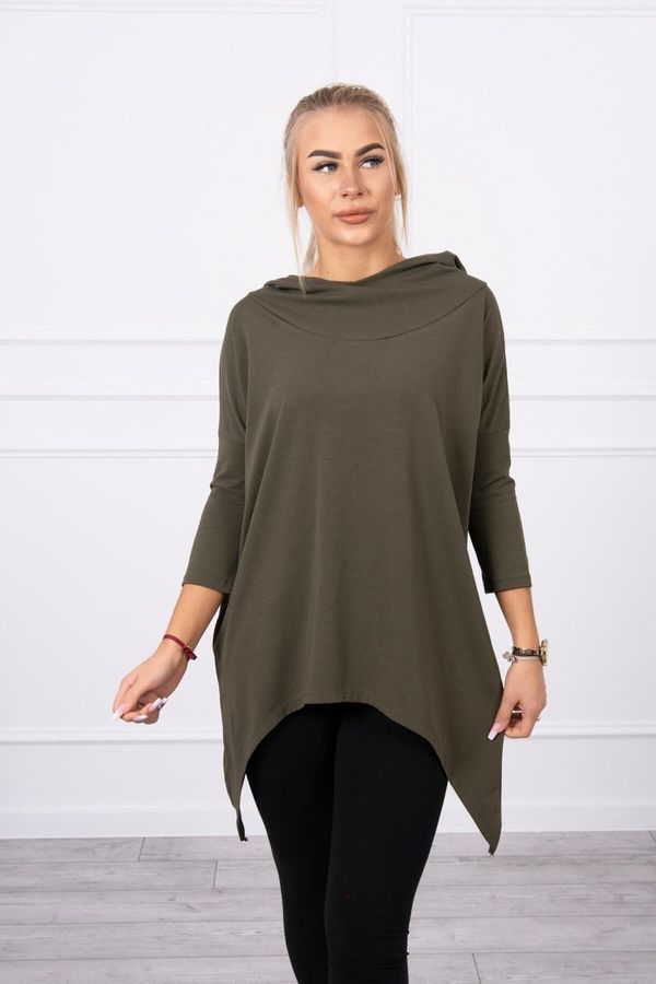 Kesi Sweatshirt with khaki printed wings