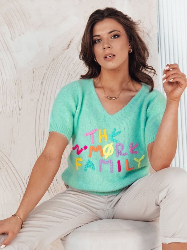 DStreet Sweter damski FATEL miętowy Dstreet