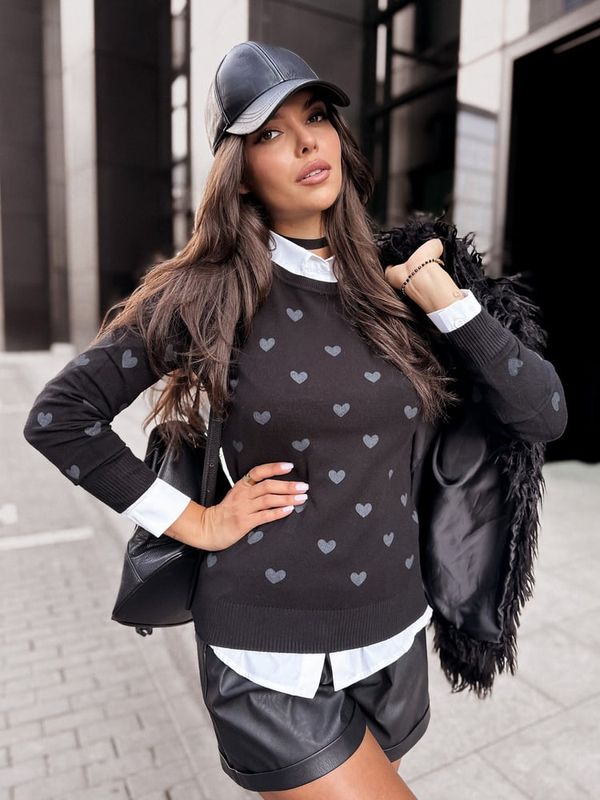 DStreet Sweter damski FREYJA czarny Dstreet