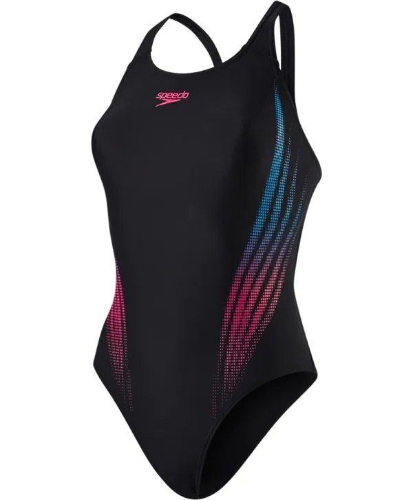 Speedo Swimsuit Speedo Lightbeam Placement Powerback, 34