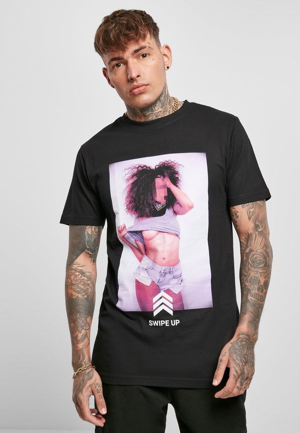 MT Men Swipe Up Tee Black