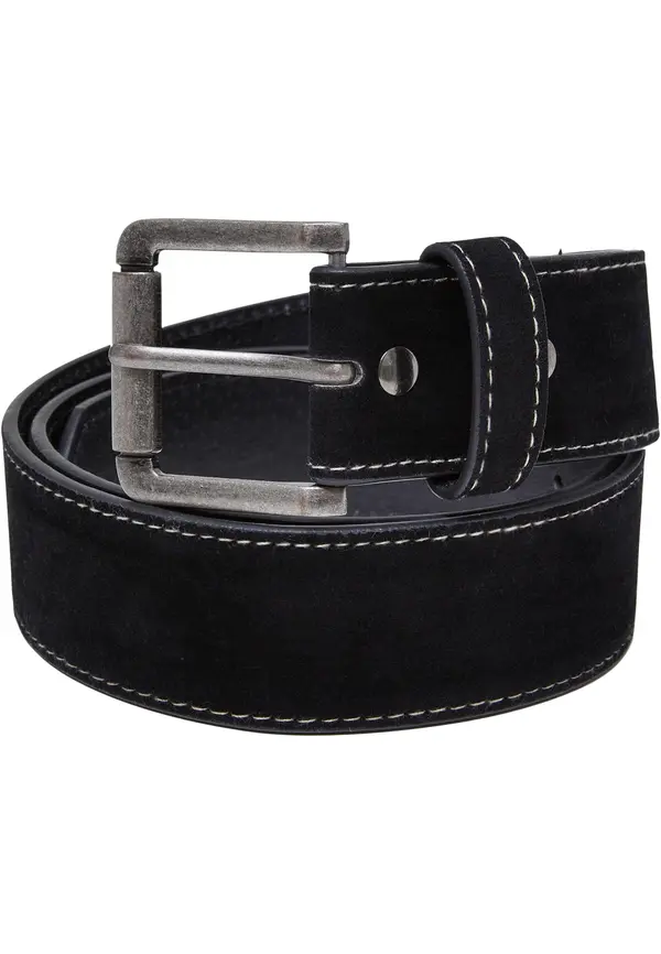 Urban Classics Synthetic leather layering strap black