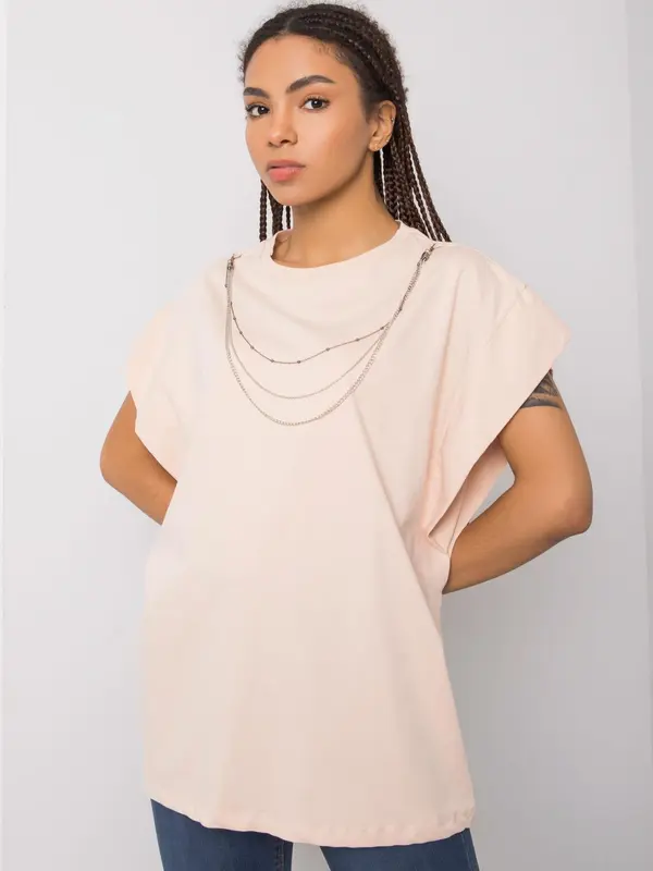 RUE PARIS T-shirt-157-TS-4170.84-peach