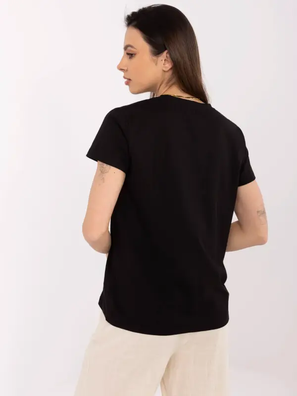 BASIC Feel Good T-shirt-CLM-TS-1640.87-black