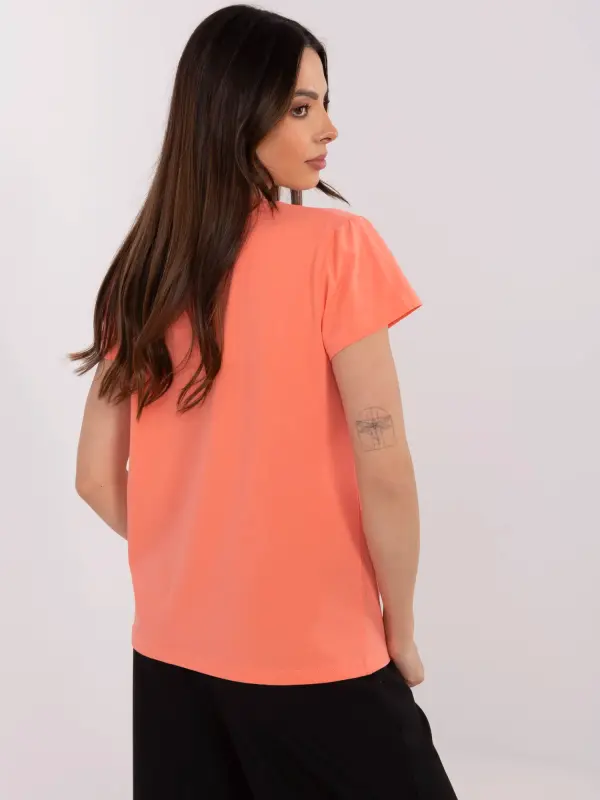 Calimera T-shirt-CLM-TS-1726.87-coral