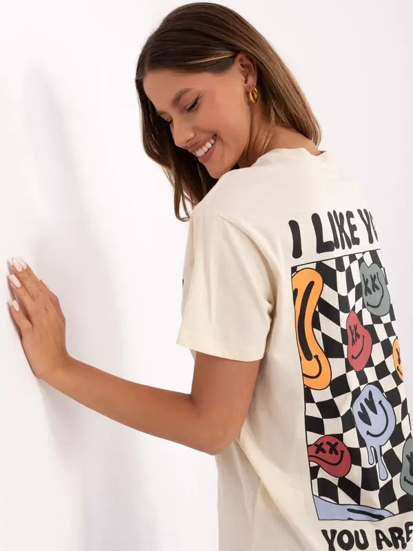 Sublevel T-shirt-D12022AC02645E-light beige