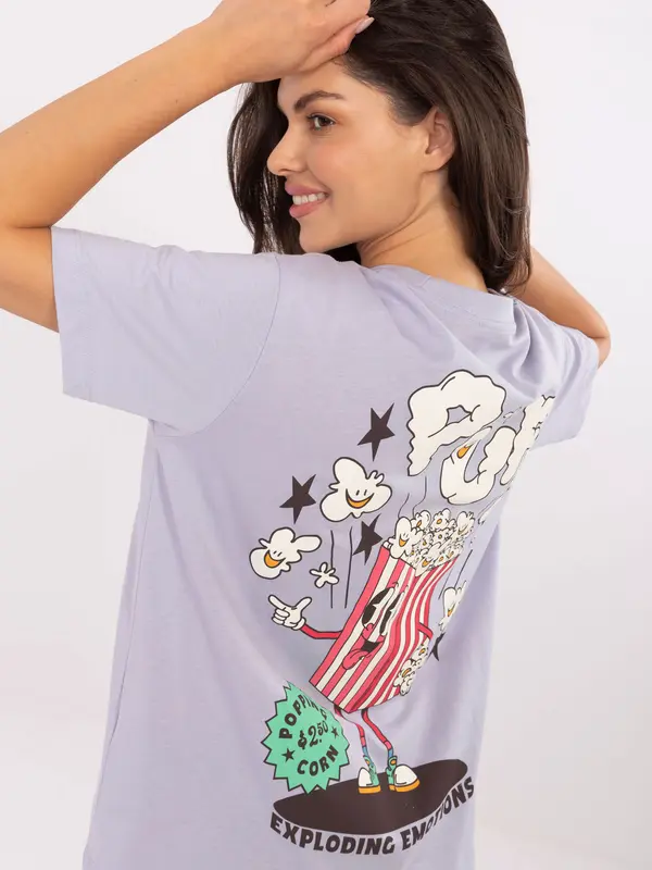 Sublevel T-shirt-D12022AI02645S-light purple