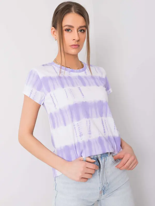 Italy Moda T-shirt-DHJ-TS-11280-1.10-light purple