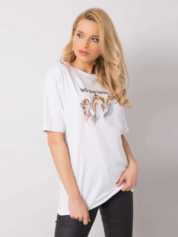 RUE PARIS T-shirt-DS-TS-1114.10P-white