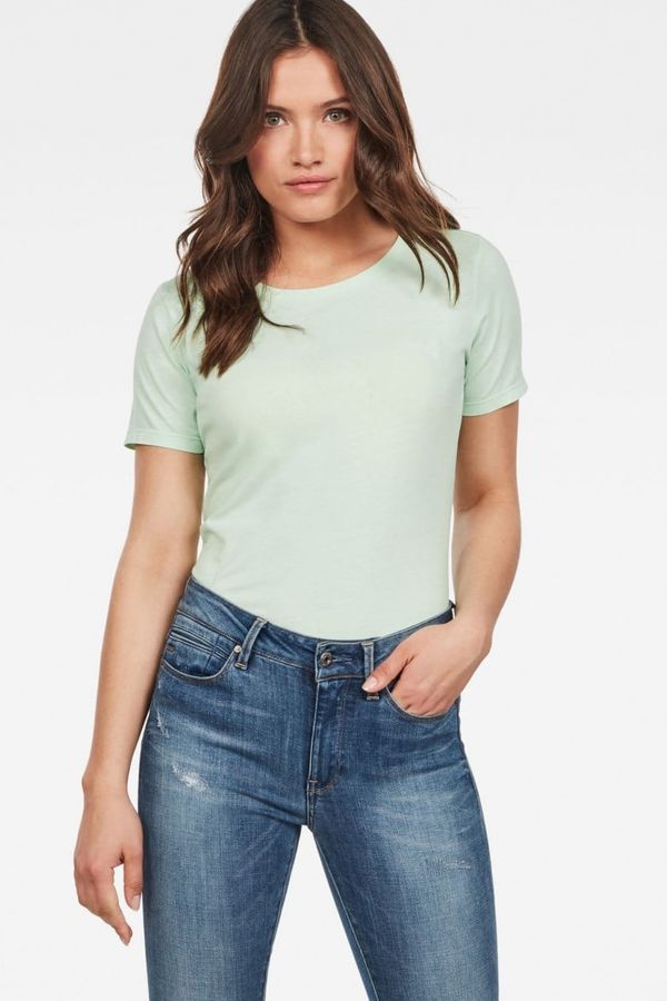 G Star T-shirt - G-STAR Mysid slim recycled dye r t wmn s- green