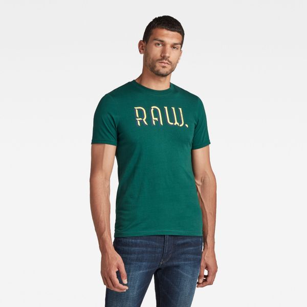 G Star T-shirt - G-star RAW Compact jersey o green