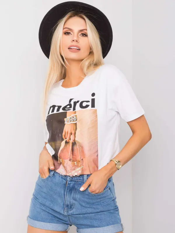 H&B T-shirt-HB-TS-3024.40P-white