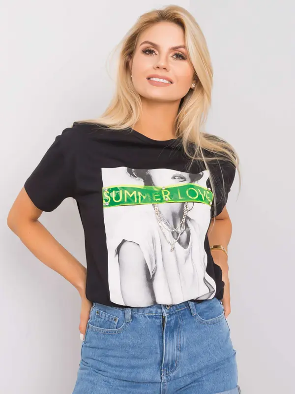 H&B T-shirt-HB-TS-3030.26P-black