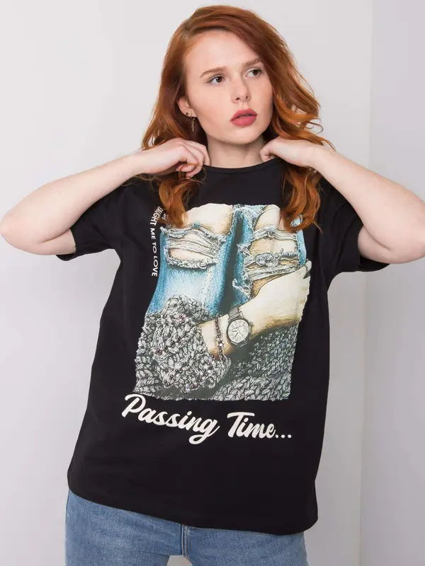 H&B T-shirt-HB-TS-3047.33P-black