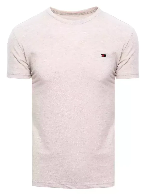 DStreet T-shirt męski beżowy Dstreet