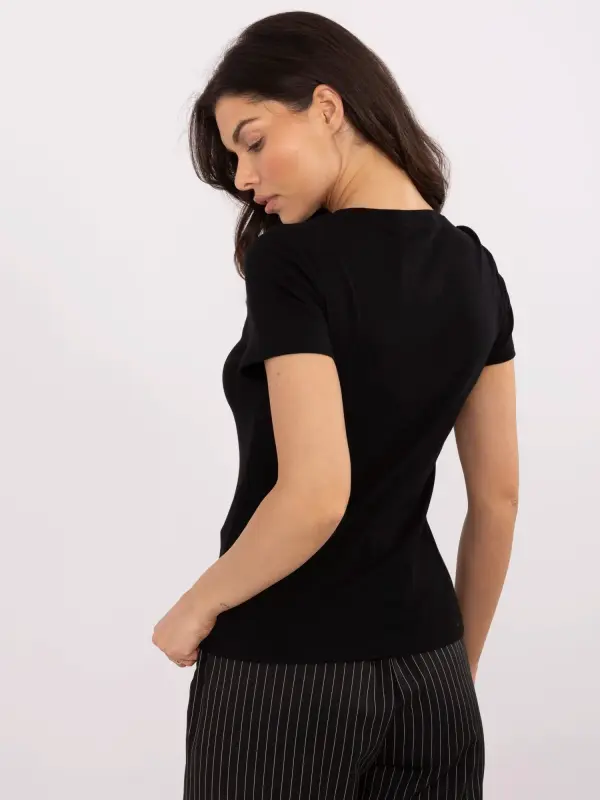 Jean Louis Francoise T-shirt-NM-TS-R61673.01P-black