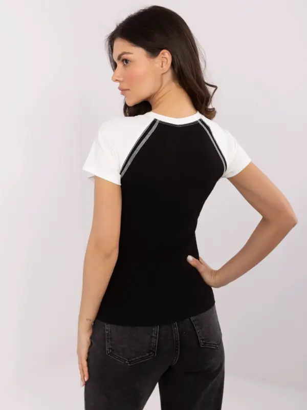 Vinceotto T-shirt-NM-TS-V7940.17-black-white